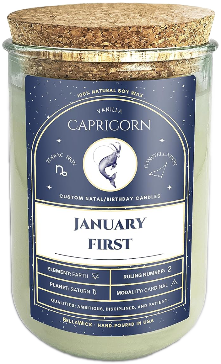 Custom Birthdate Astrology Candle