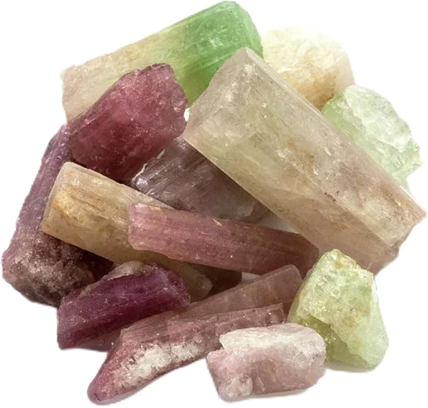 Bicolor Tourmaline, Raw