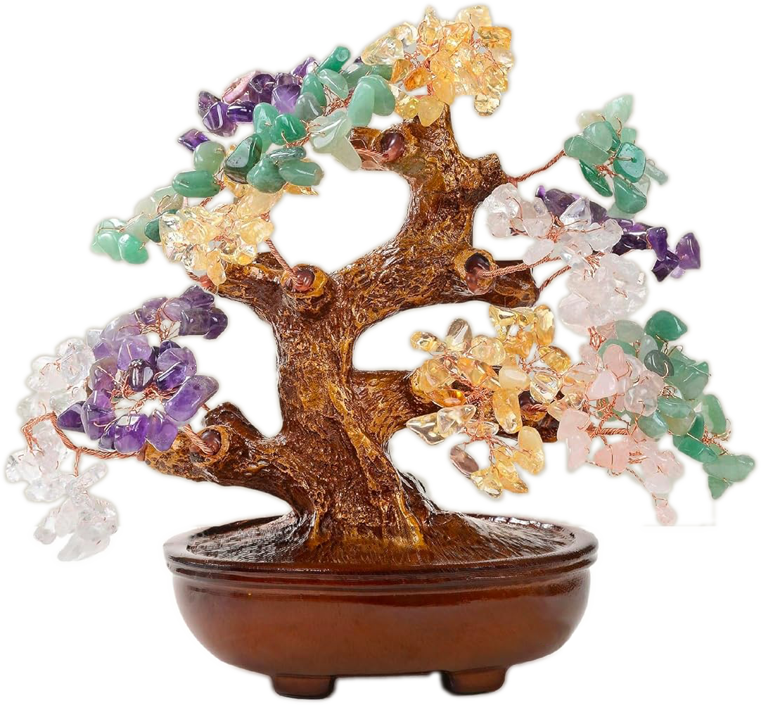 Tree of Life Crystal Bonsai Tree